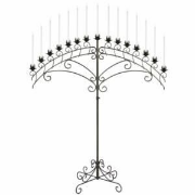 Picture of BRONZE CRESCENT 15 LIGHT CANDELABRA