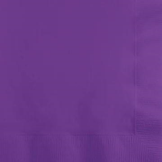Picture of BEVERAGE NAPKINS AMETHYST