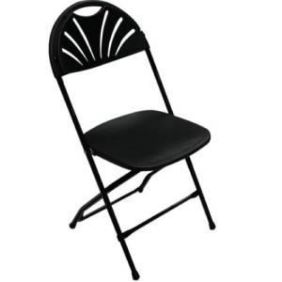 Picture of BLACK SAMSONITE CHAIR