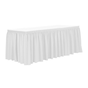 Picture of TABLE SKIRT 17FT WHITE