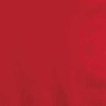 Picture of BEVERAGE NAPKINS CLASSIC RED