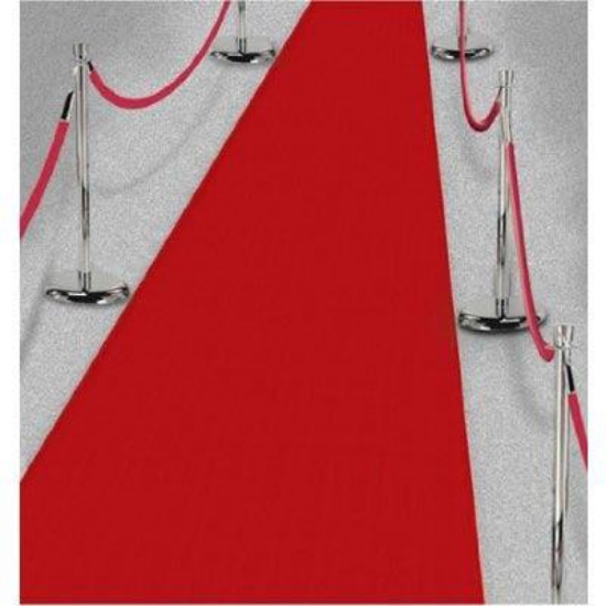 Picture of CARPET RUNNER 25x4' RED 