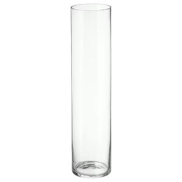 Picture of GLASS CYLINDER VASE 20"