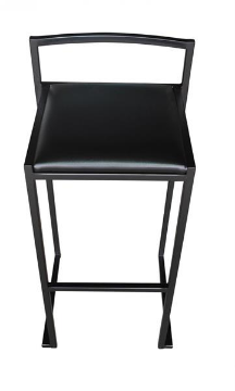 Picture of BARSTOOL BLACK PADDED