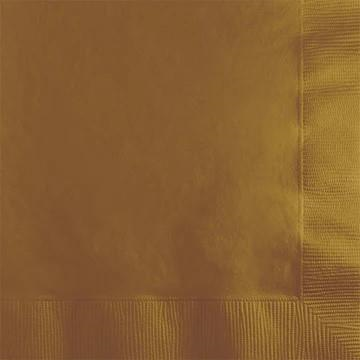 Picture of LUNCHEON NAPKINS GLITTERING GOLD