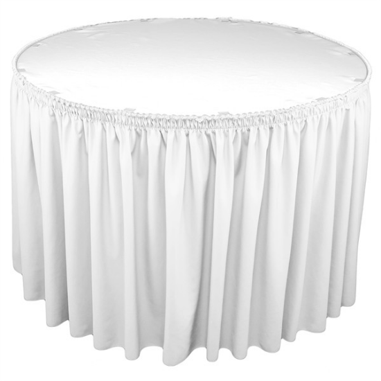 Picture of TABLE SKIRT 10FT WHITE