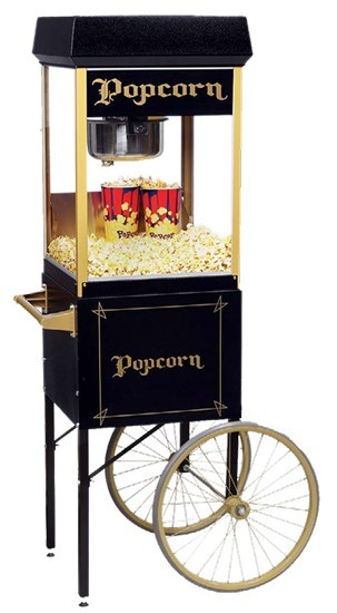 Picture of POPCORN CART BLACK