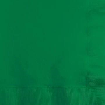 Picture of BEVERAGE NAPKINS EMERALD GREEN