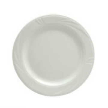 Picture of WHITE SWIRL B&B PLATE