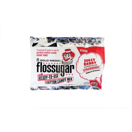 Picture of FLOSS POUCH COTTON CANDY STRAWBERRY