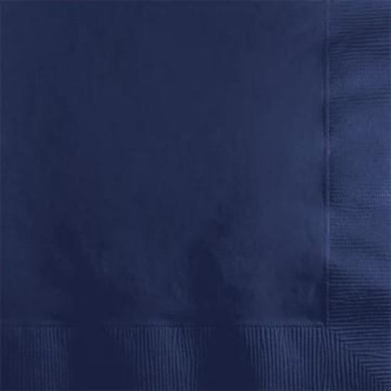 Picture of BEVERAGE NAPKINS NAVY