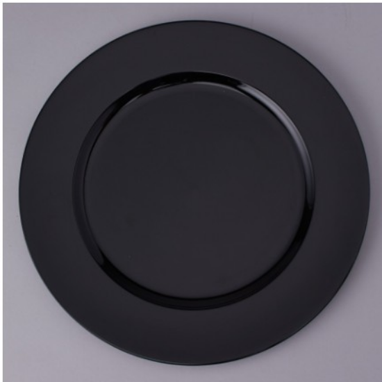 Picture of CHARGER PLATE BLACK