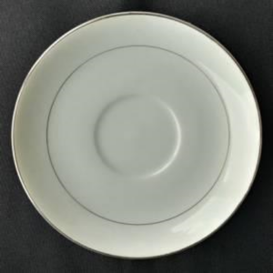 Picture of SILVER TRIM COFFEE SAUCER