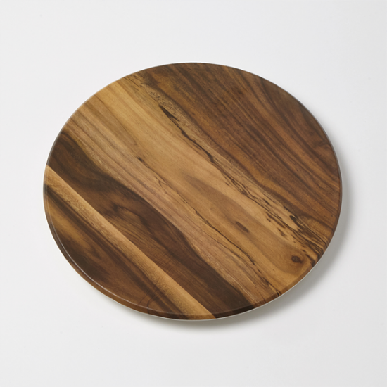 Picture of TRAY PLASTIC WOOD RD 13"