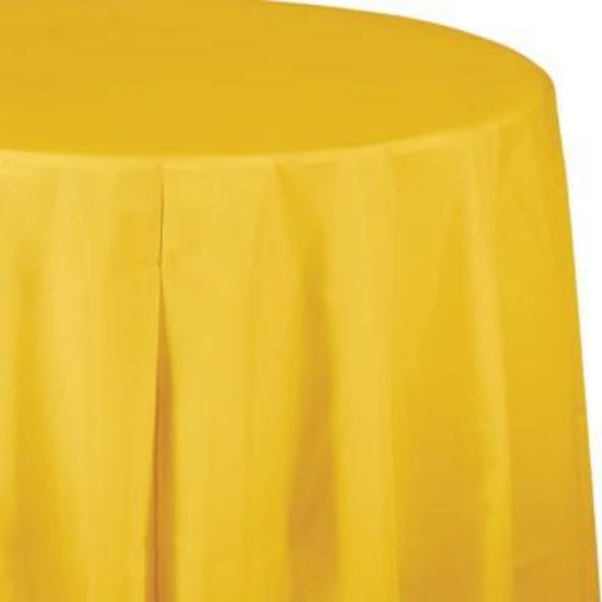 Picture of OCTY ROUND SCHOOL BUS YELLOW
