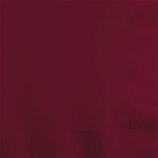 Picture of LUNCHEON NAPKINS BURGUNDY