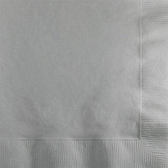 Picture of LUNCHEON NAPKINS SHIMMERING SILVER