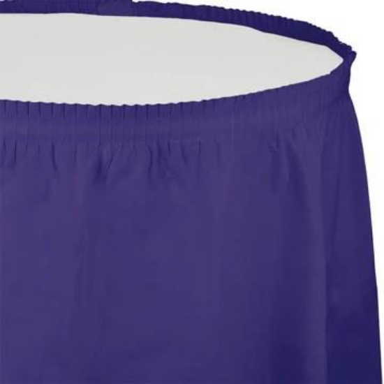 Picture of SKIRT PLASTIC PURPLE 13 X 29