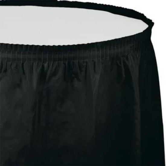Picture of SKIRT PLASTIC BLACK VELVET 13 X 29